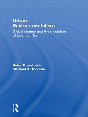 cover image of Urban Environmentalism